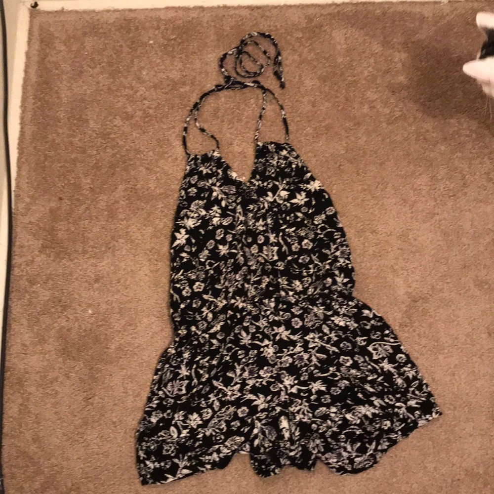 Angie floral romper
